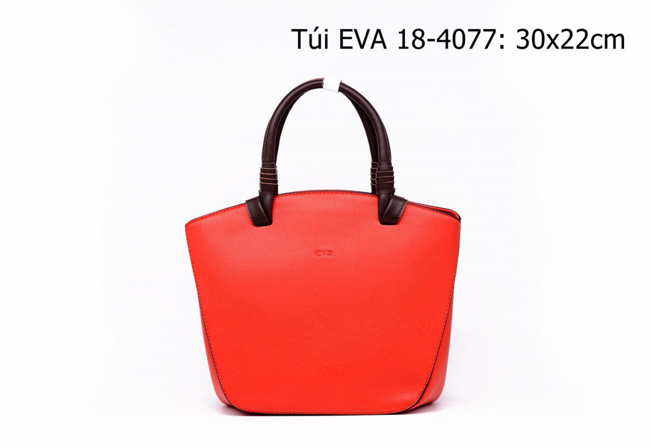 Túi xách nữ công sở dáng vừa EVA18-4077 da mềm thời trang.